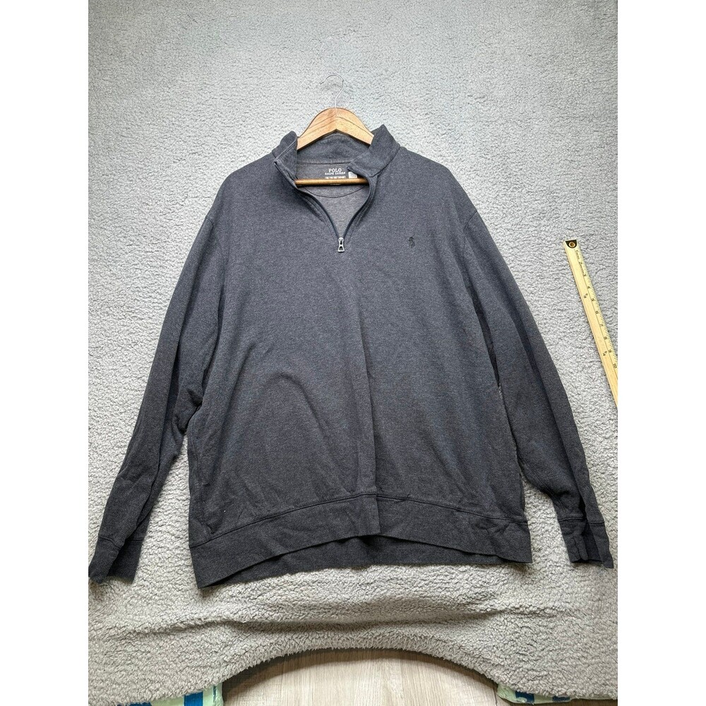 Polo Ralph Lauren zip neck pullover sz xxl